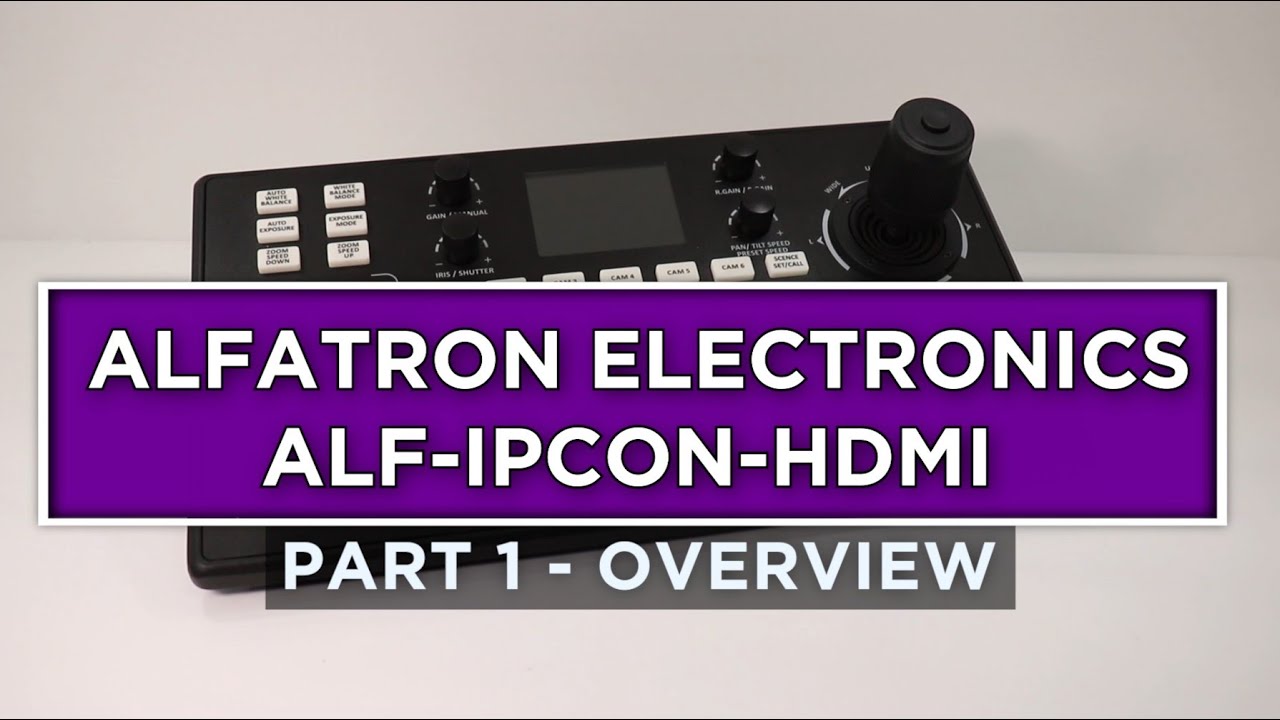 IPCON-HDMI Series: Part 1 - Product Overview
