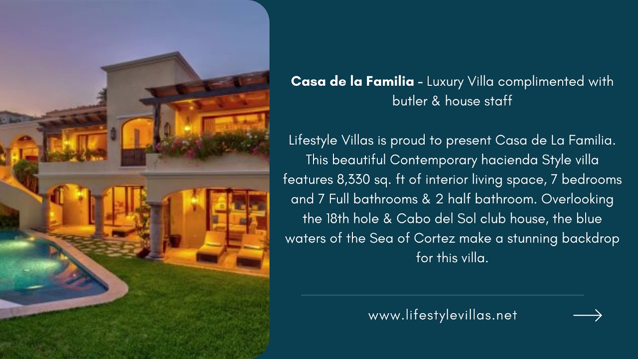 Ocean & Golf View Villas in Cabo San Lucas