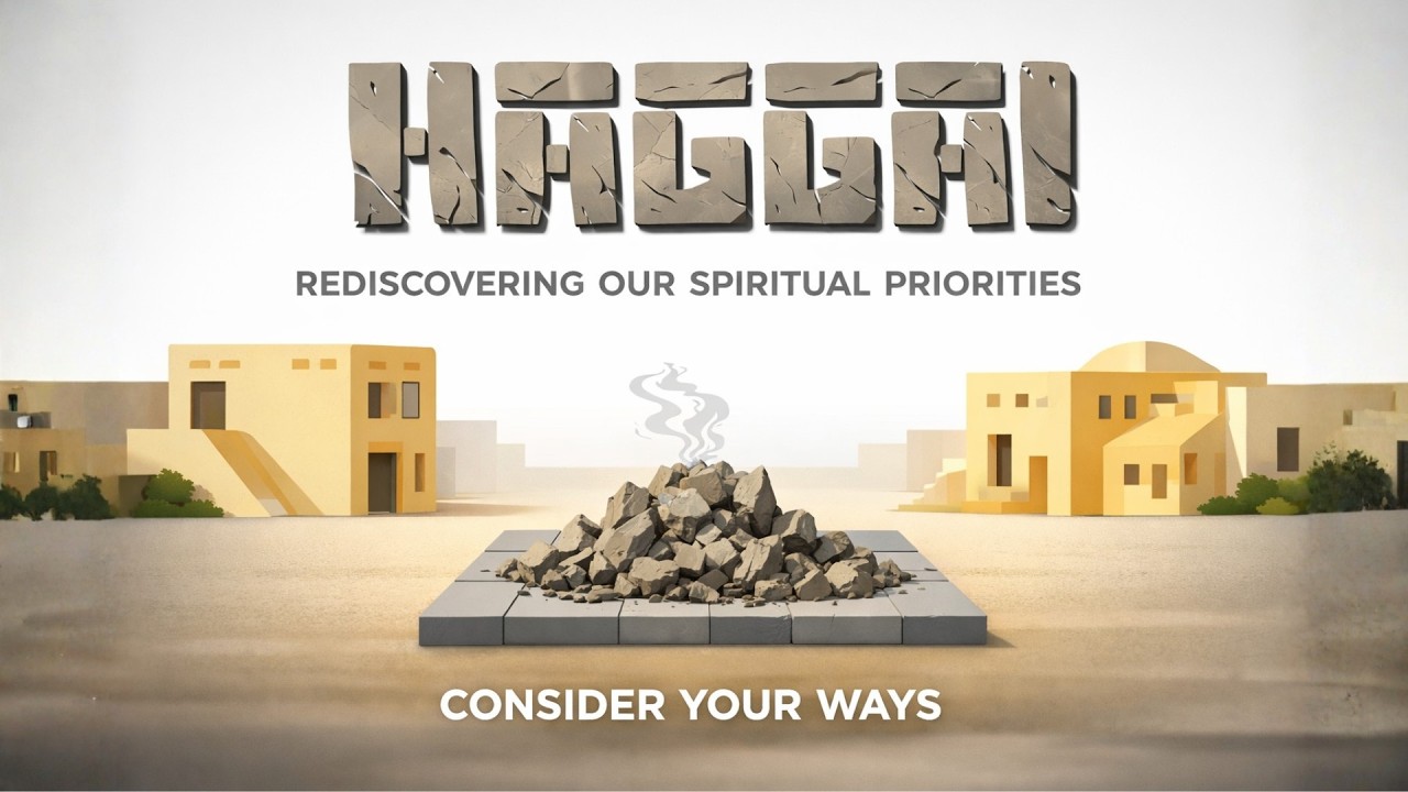 Haggai 1:7-8 + 12-15 - Restoring Our Spiritual Priorities - Tony Nuñez