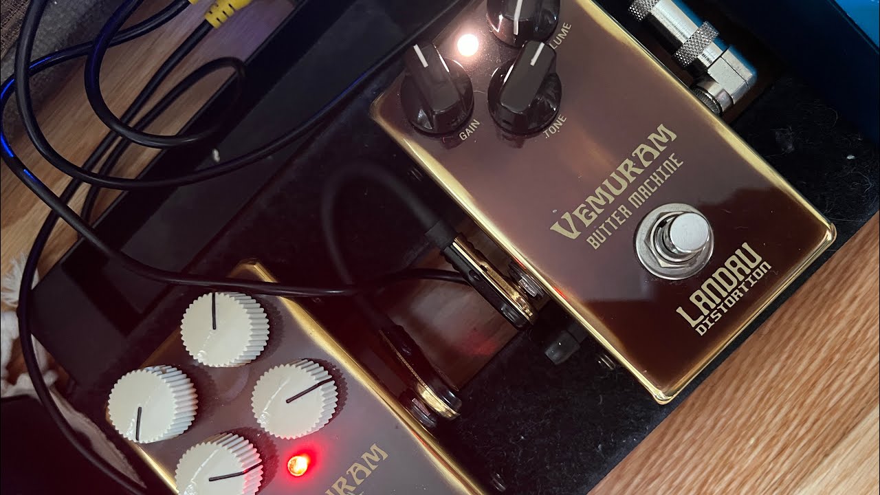 Vintage Brown Panel Fender Amps and Vemuram pedals!