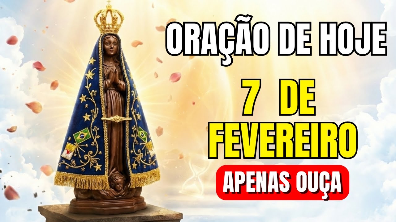 ORAÇÃO MUITO FORTE a Nossa Senhora Aparecida, Intercede AGORA Eu Não Posso Esperar Mais Reze Comigo?