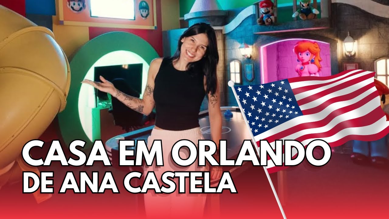 ANA CASTELA COMPROU UMA CASA EM ORLANDO! 🇺🇸