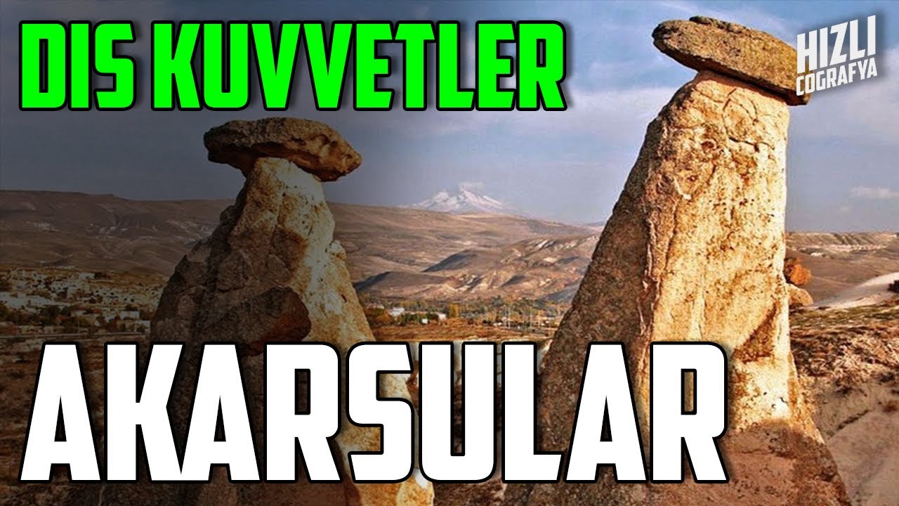 DIŞ KUVVETLER - AKARSULAR  | TYT HIZLI COĞRAFYA