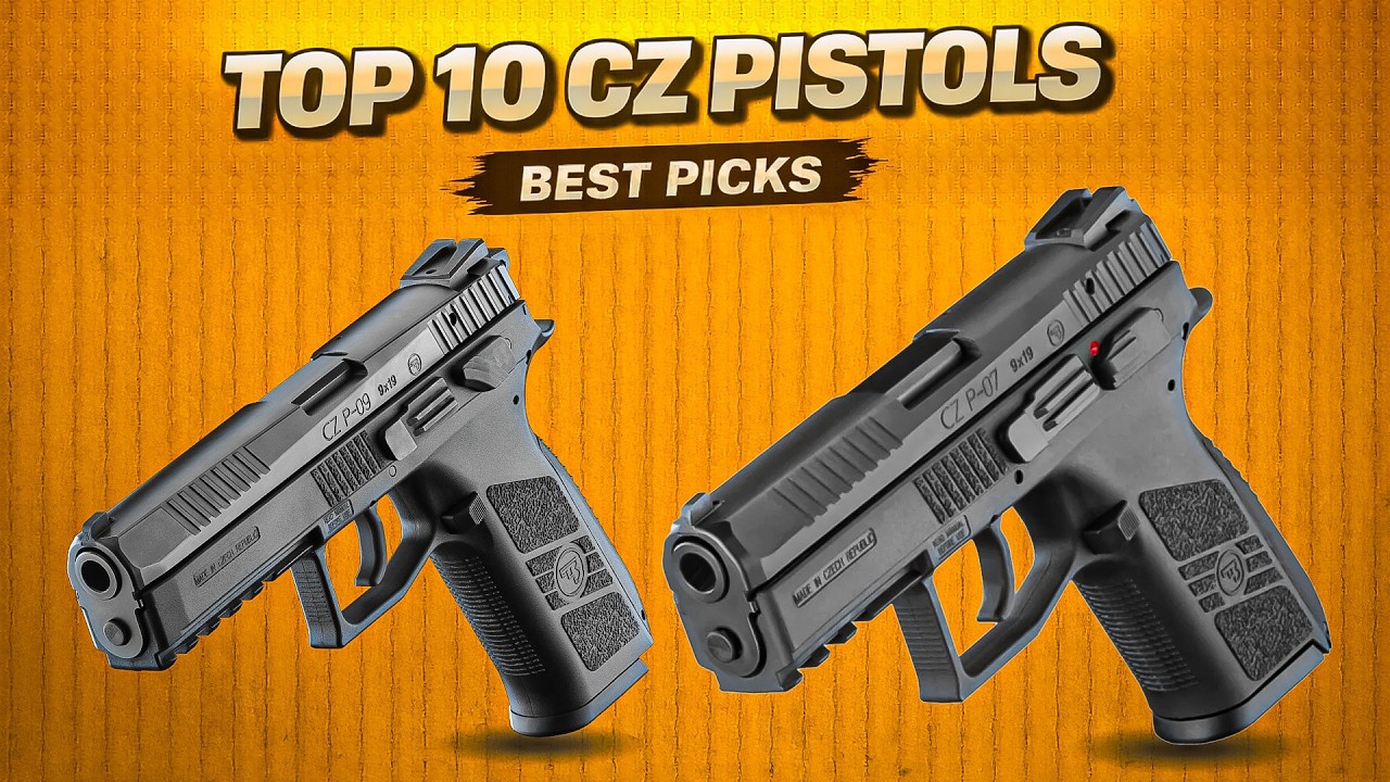 Top 10 Best CZ Handguns You Can Buy in 2026 (Full Ranking)