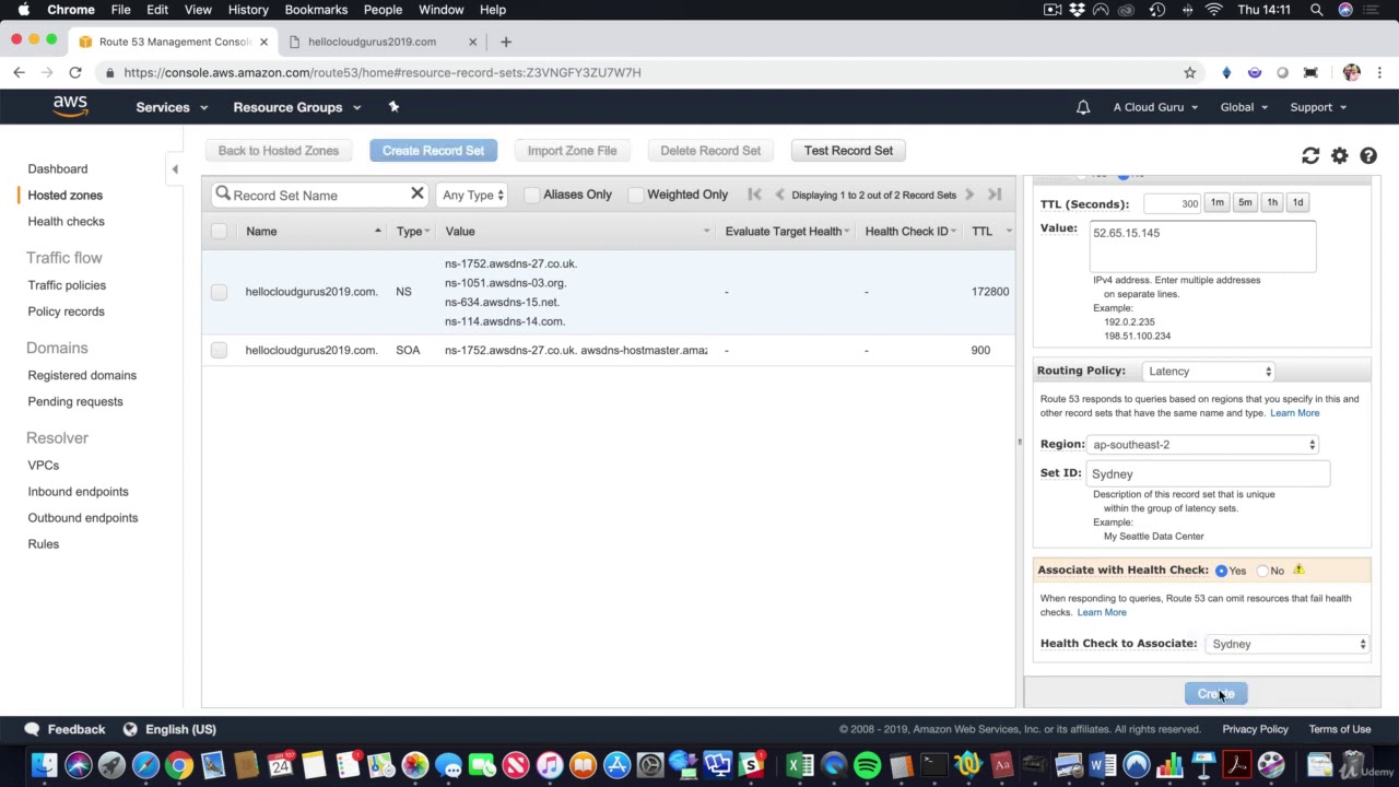 AWS - Route53 - Latency Routing Policy