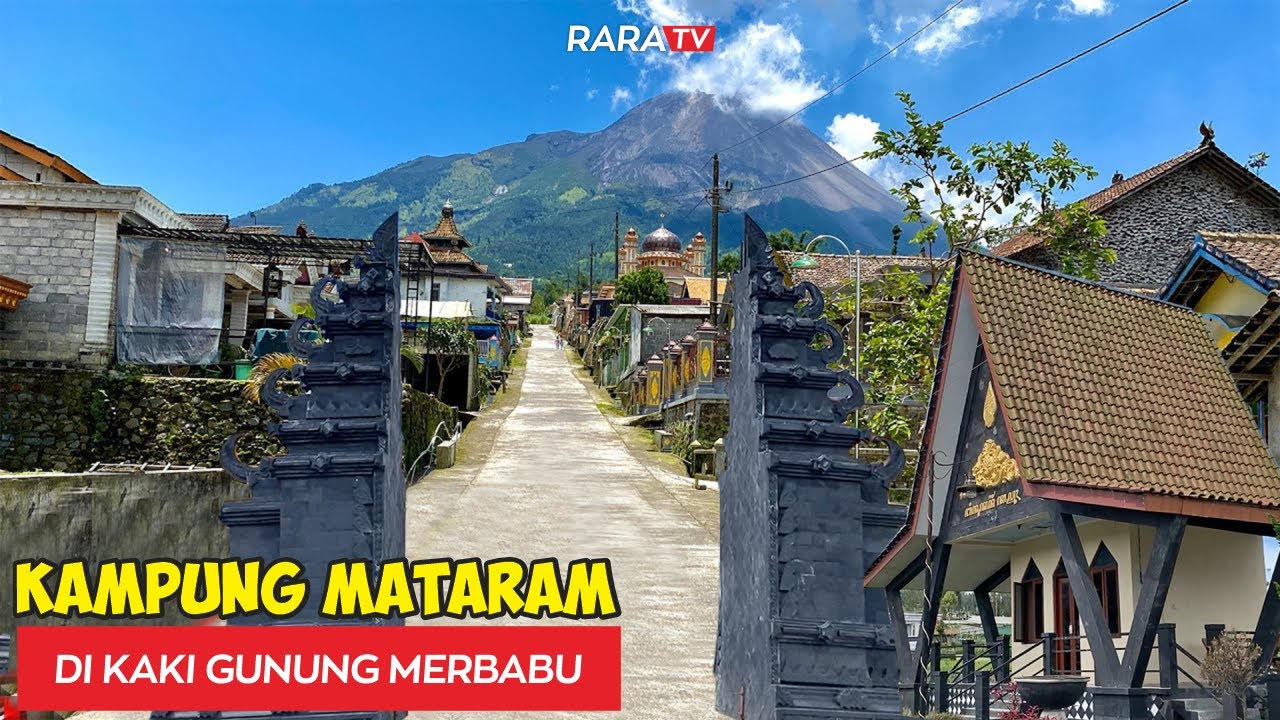 DUSUN TERCANTIK BERNUANSA ETNIK !! Di Kaki Gunung Merbabu