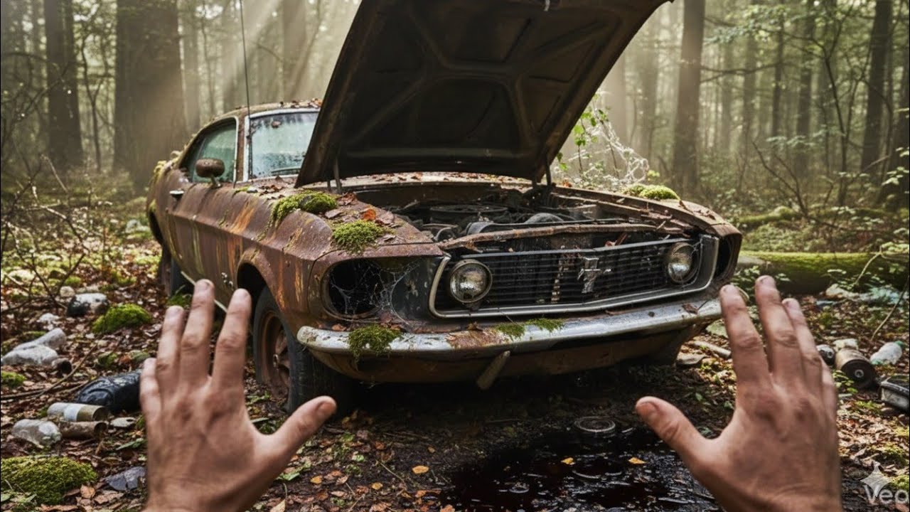 ASMR Car Restoration Full Rebuild of 1969 Ford Mustang Boss 429 