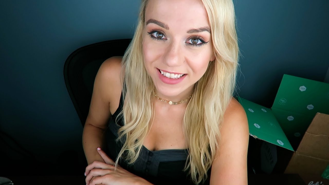 ASMR Unboxing & Tapping on a Grocery Haul | Vegan
