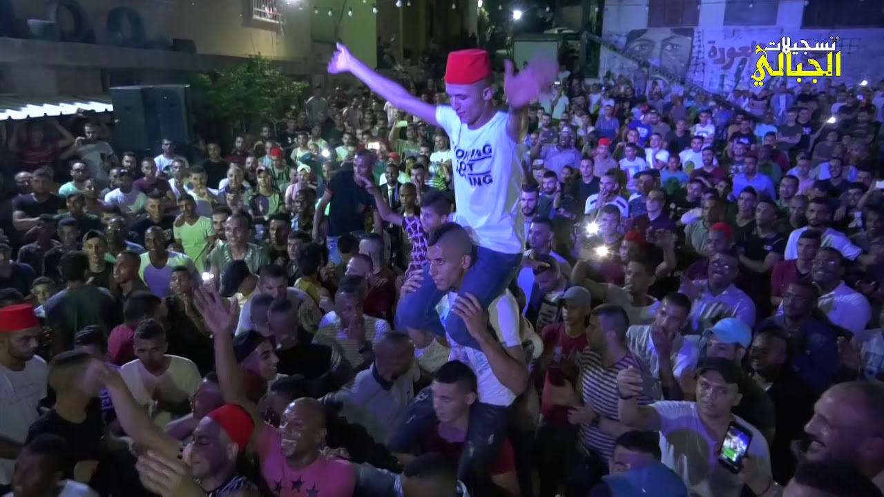 الفنان حافظ موسى دحية نارية سهرة العريس أسيد العادل   مخيم جنين T Aljabaly 2018