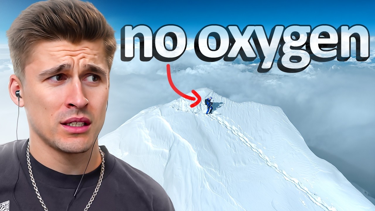 The First Person to Ever Ski Down Mount Everest