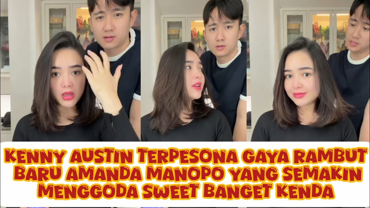 KENNY AUSTIN TERPESONA GAYA RAMBUT BARU AMANDA MANOPO YG SEMAKIN MENGGODA SWEET BGT