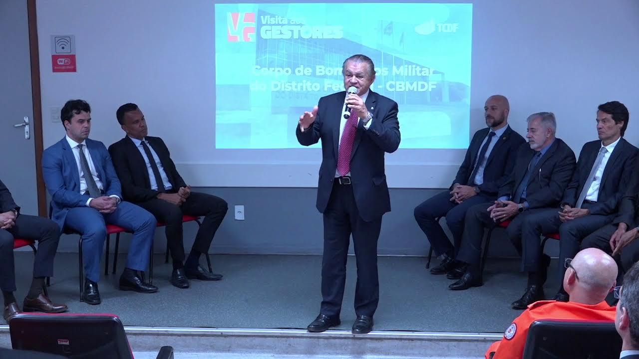 VISITA AOS GESTORES - CBM-DF