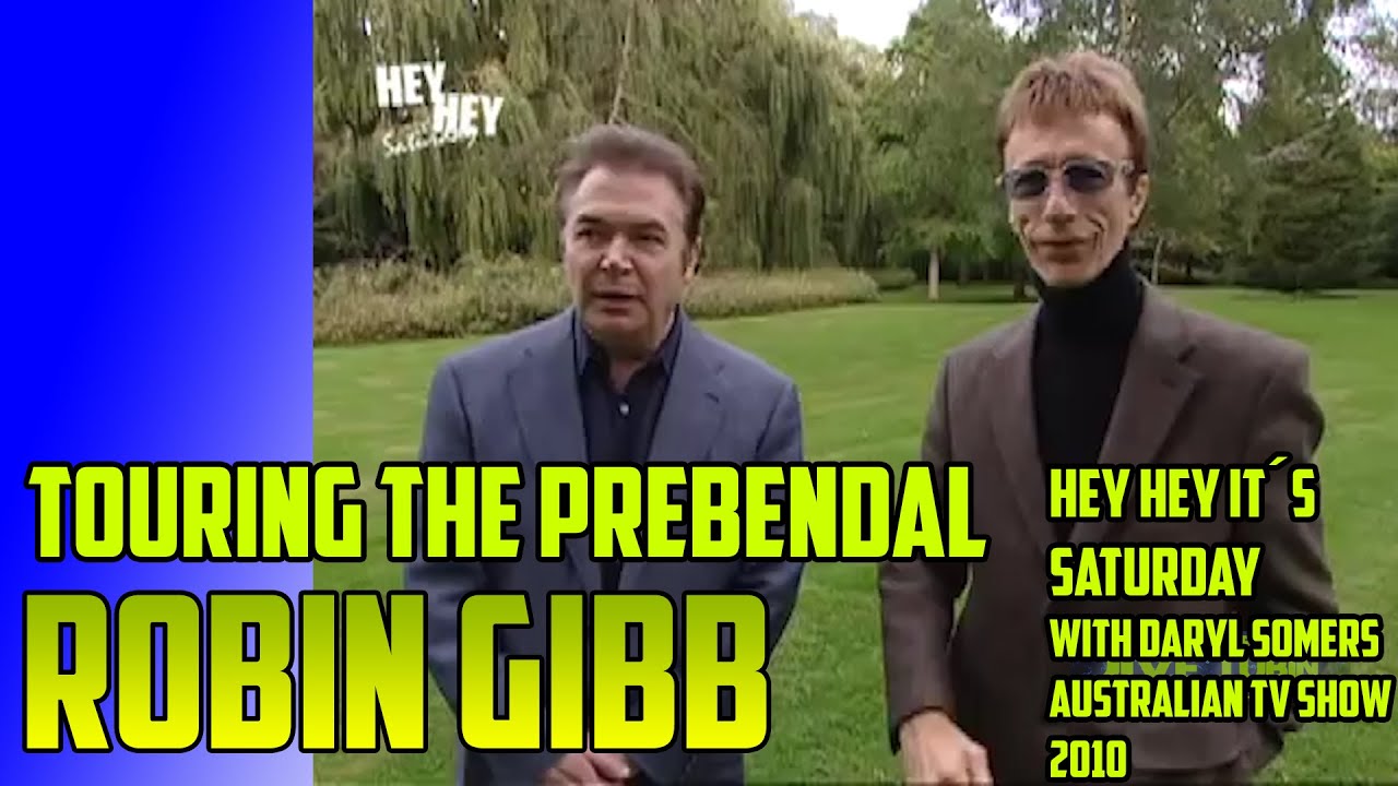 ROBIN GIBB touring The Prebendal - with Daryl Somers,  Australian TV Show 2010 **ReScaled to 1080p**