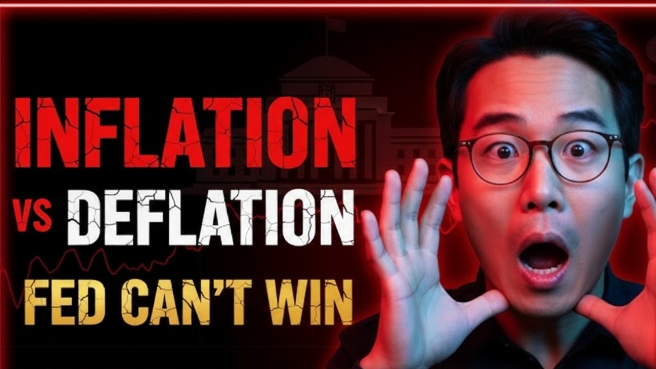 The Inflation vs Deflation Trap — Why the Fed Can’t Win
