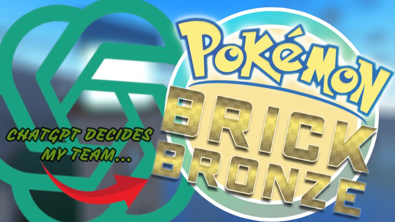 Pokémon Brick Bronze, но CHATGPT решает мою команду!