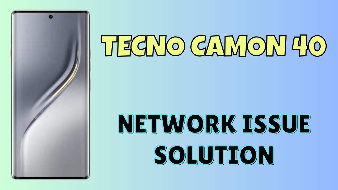 Tecno Camon 40 Network Issue Solution | Mobile Network Not Available