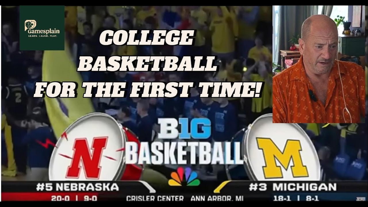 South African reacts to College Basketball for the first time!