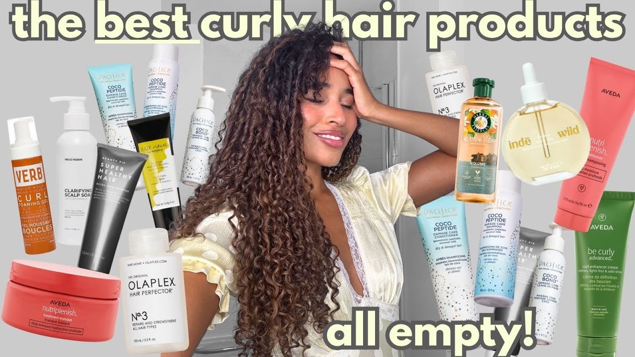 The BEST Curly Hair Products in 2025 so far! (Product Empties, AKA my FAVOURITES!)