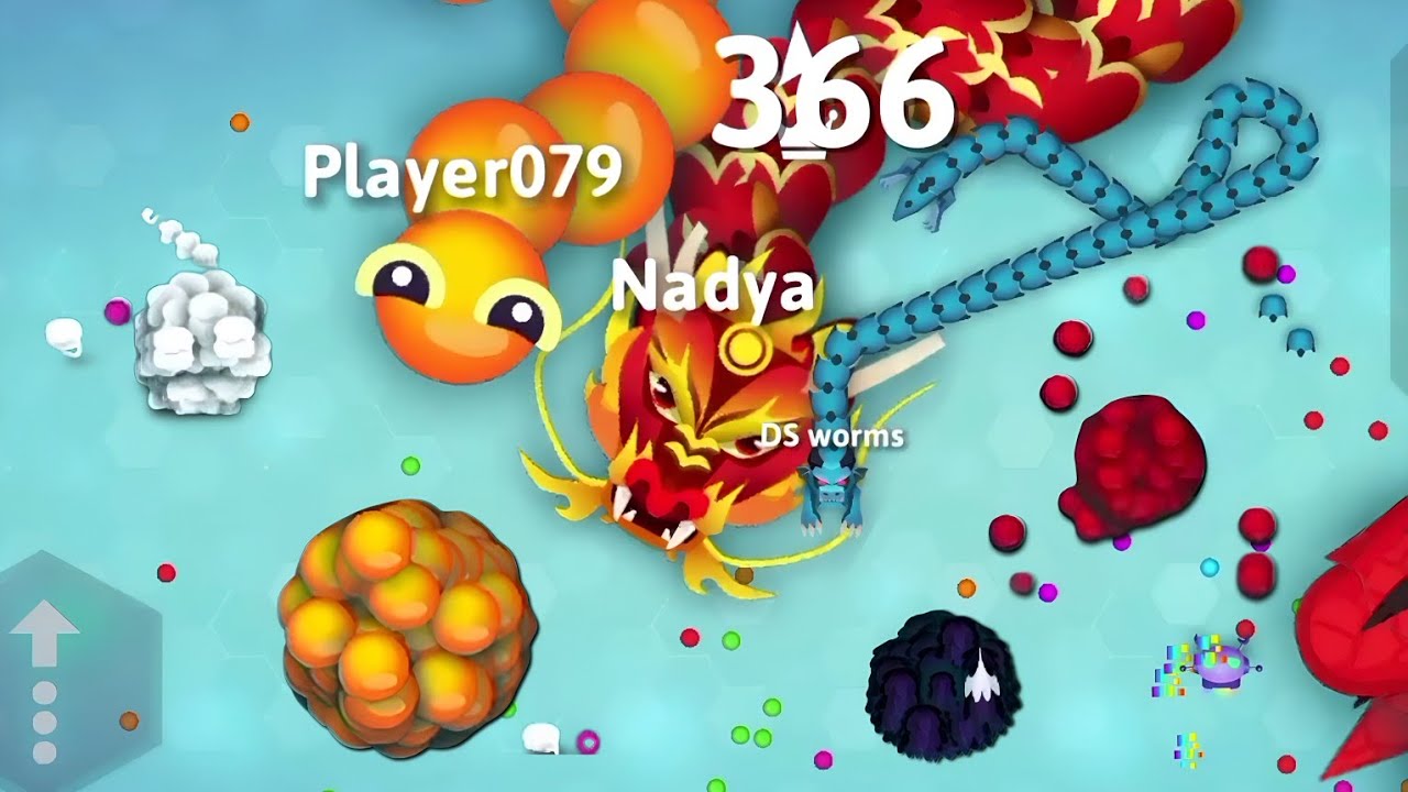 I found Huge score Ball 😲 Epic Snake io gameplay🐍  New look Gargoyle snake skin🐍DS worms