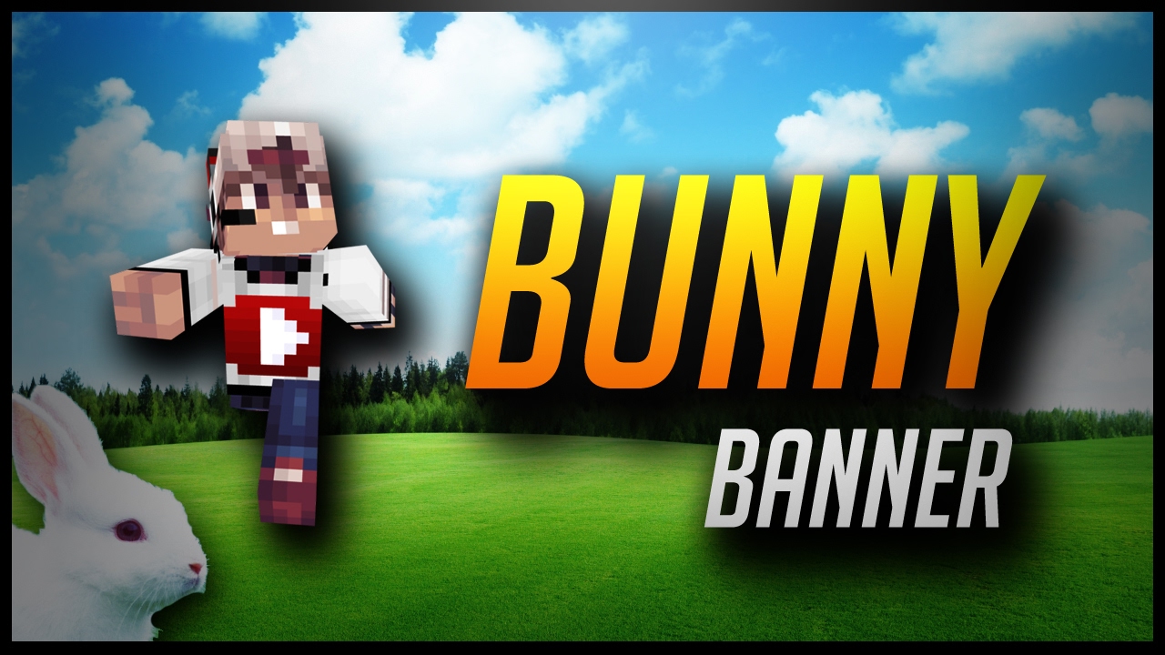 How To make a Bunny Banner in Minecraft!