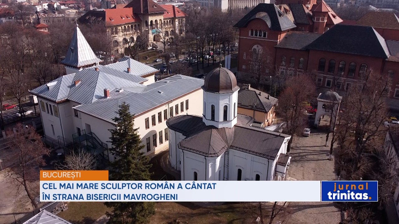 Cel mai mare sculptor român a cântat la Biserica Mavrogheni din Capitală