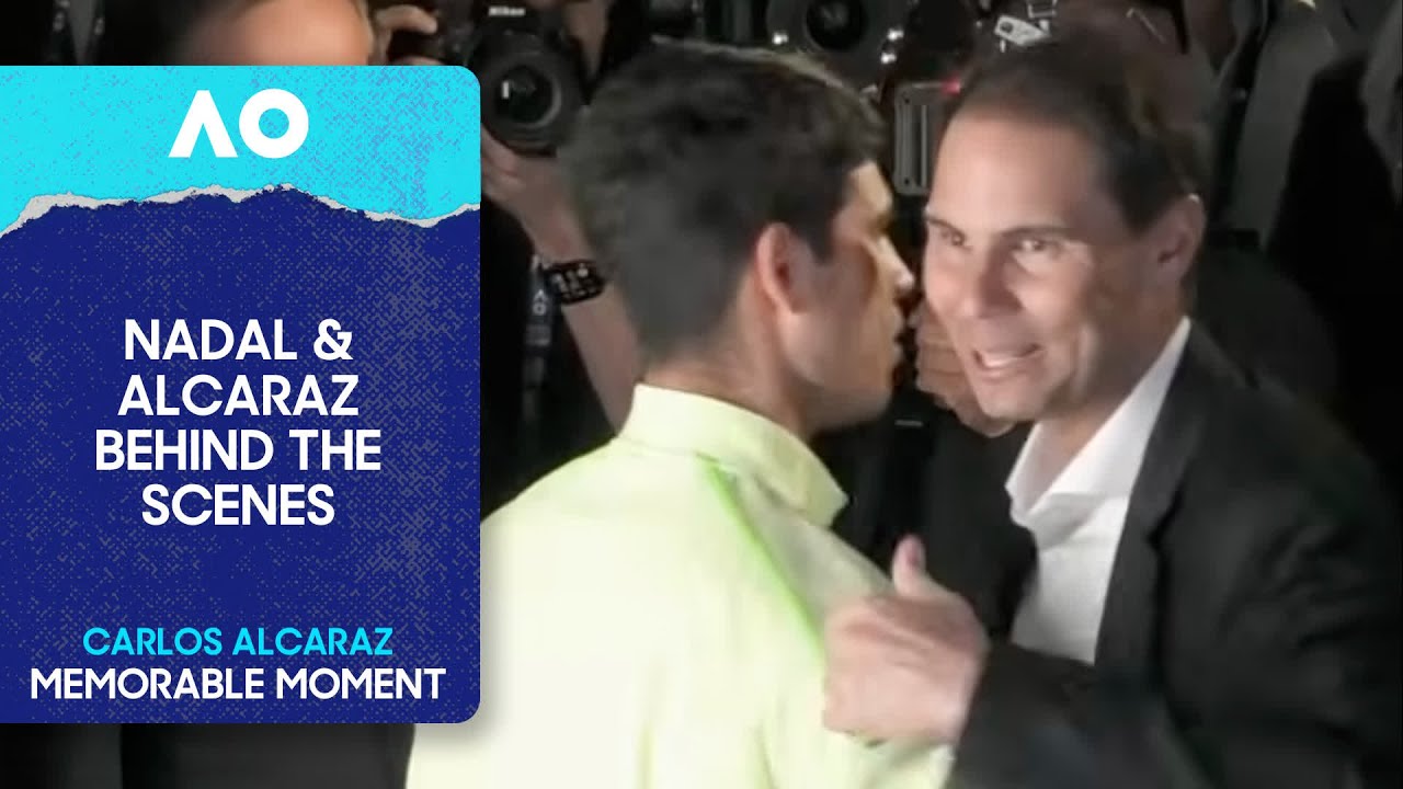 Rafael Nadal Congratulates Carlos Alcaraz | Australian Open 2026