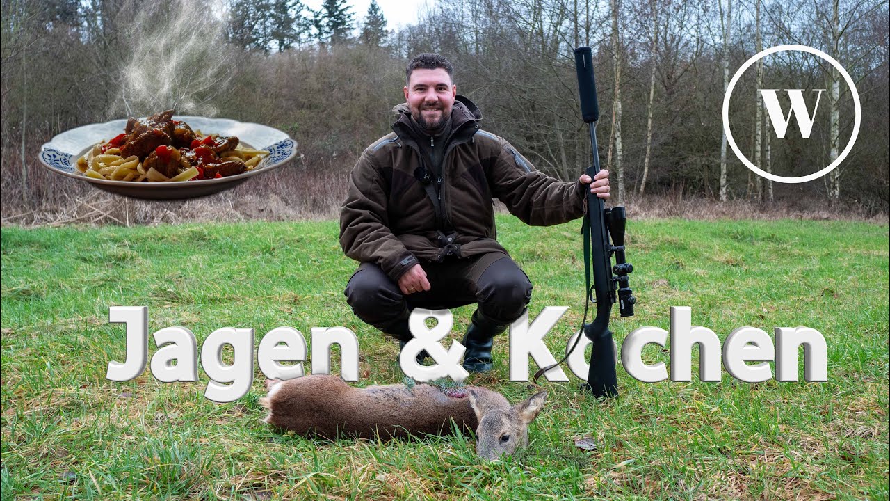 Jagd auf Rehwild im Winter | Jagen & Kochen | 4K