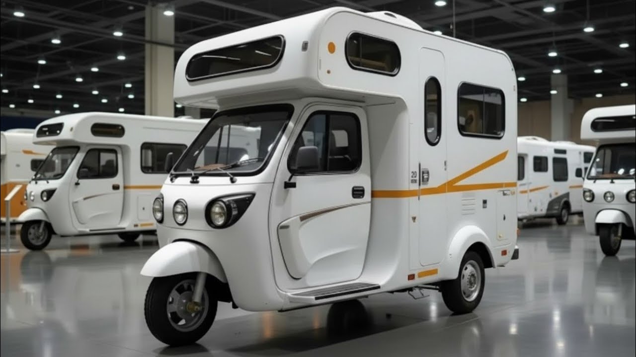 Der Camper Trike 2026 fühlt sich an wie ein Raumschiff auf Rädern