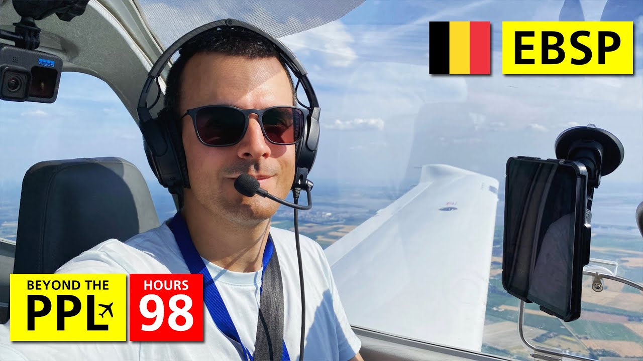 Escaping the heat: arrival and a smooth landing at Spa / La Sauvenière (EBSP) with the Diamond DA40