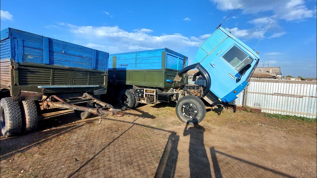 Еду снимать мотор. Демонтаж навесного оборудования двигателя. Ремонт двигателя камаз 740! (часть 1).