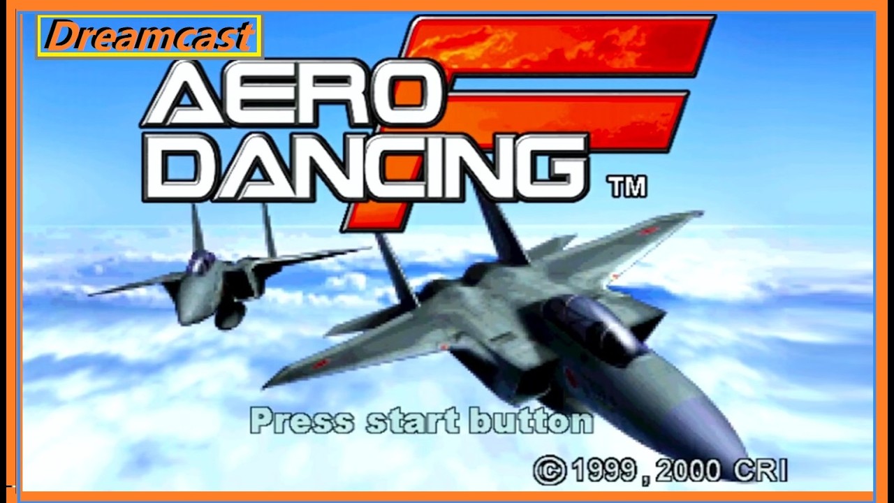 AERO DANCING F - ATTRACT DEMO MODE - CRI - SEGA DREAMCAST - JAPAN - 1080p60