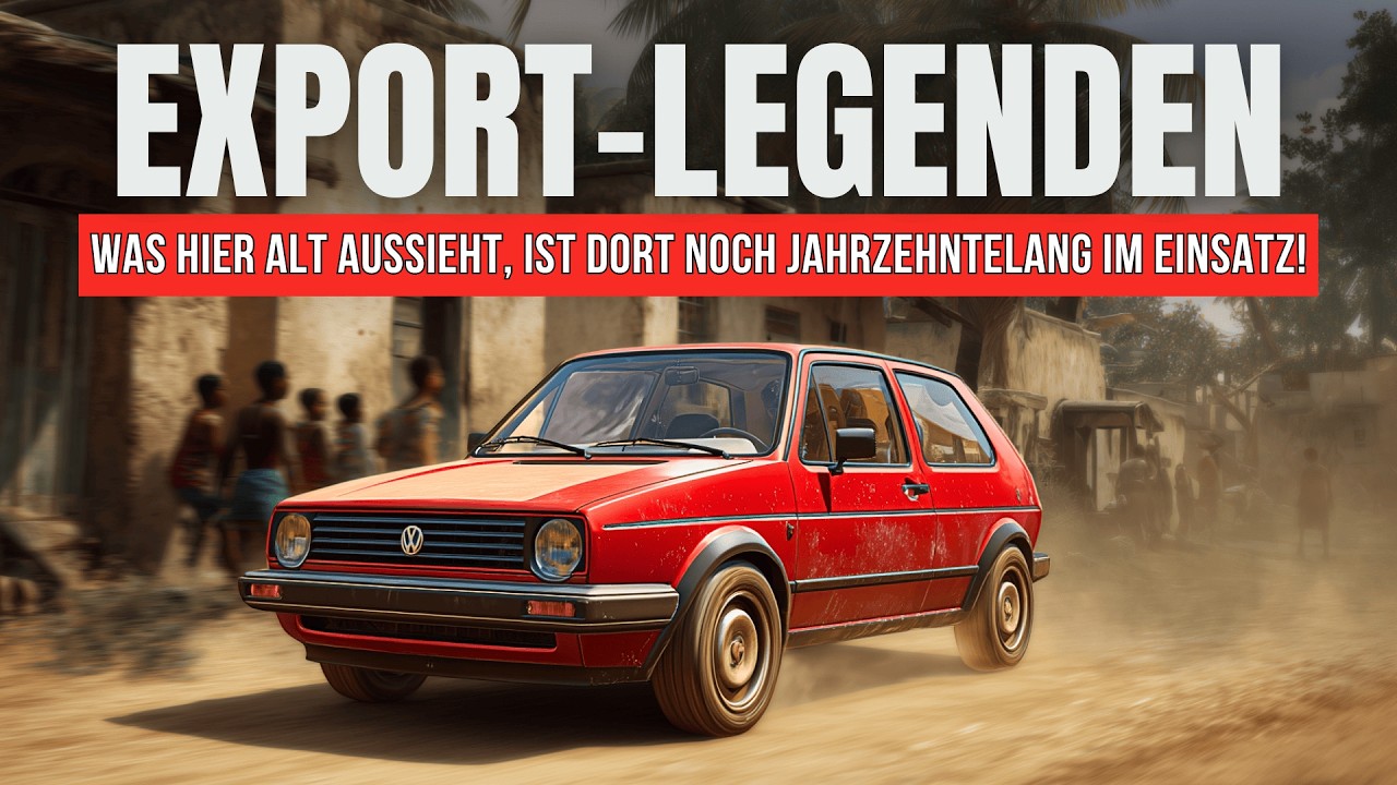 Deutsche Autos in AFRIKA?! Diese 8 Modelle fahren dort EWIG weiter!