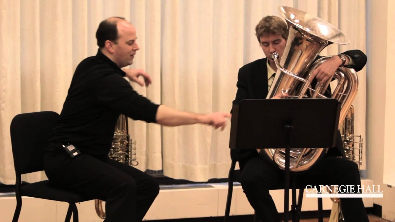 Carnegie Hall Tuba Master Class: Wagner's Das Rheingold