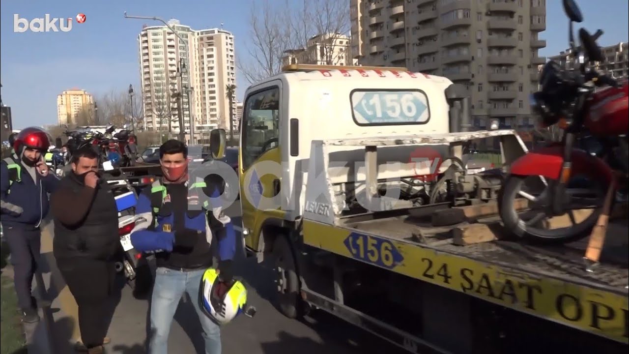 Bolt Food-un kuryerləri saxlanıldı...