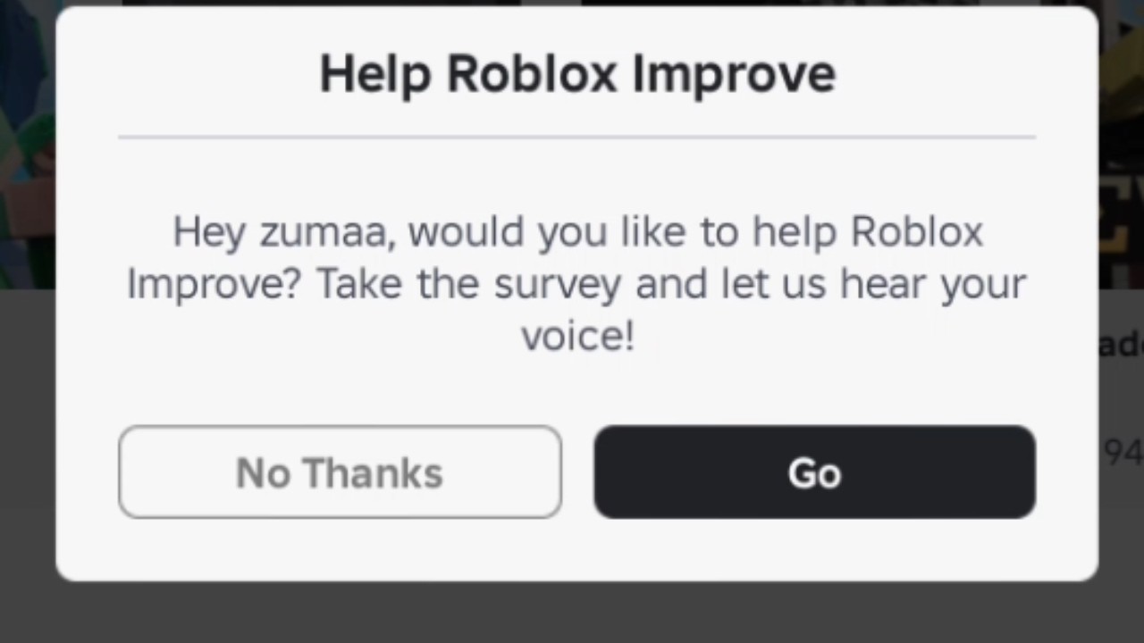 Roblox Sent ME A Survey...