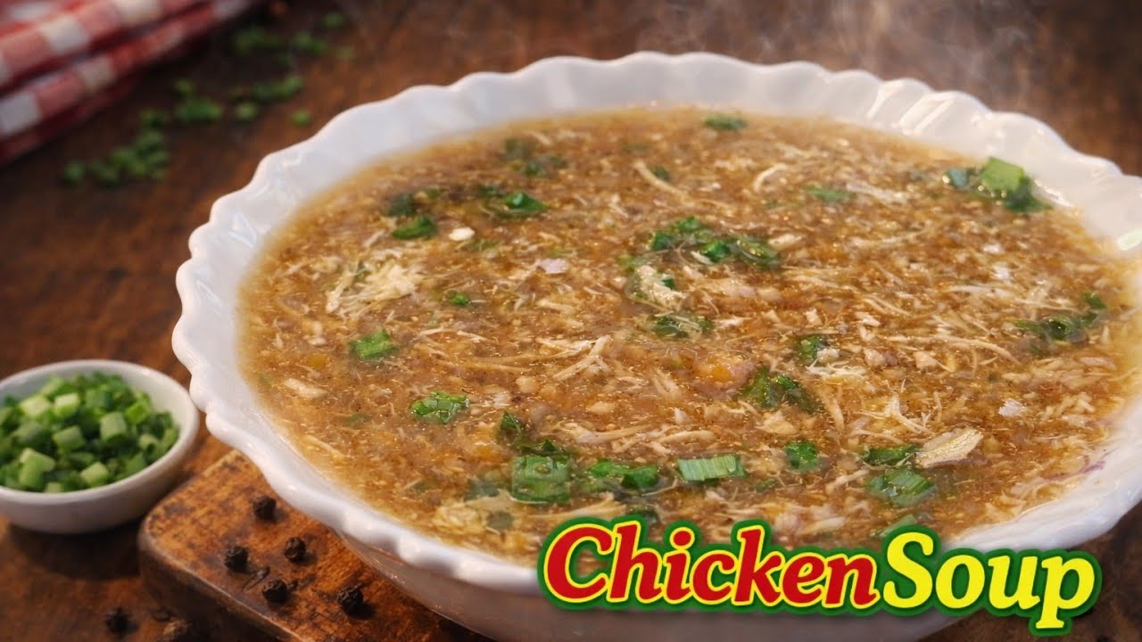 Healthy Homemade Chicken Soup|Desi Style Chicken Soup@ZaiqaDelight 