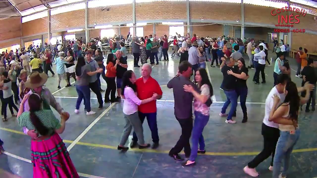 Terapia dançante -35:30  minutos musica de salão Matine:  Grupo União de idosos Três Volta