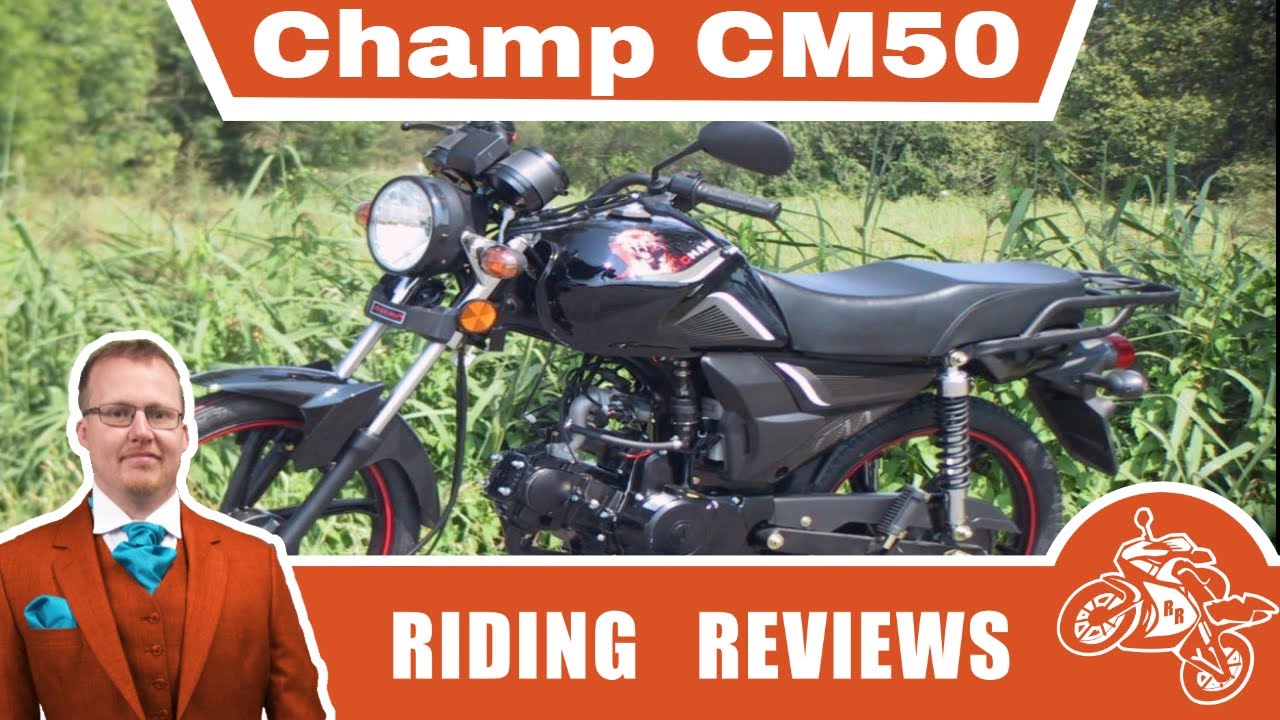 Champ CM50 — самый дешевый евро 4 50cc в Великобритании 2019 года, обновленный ss50