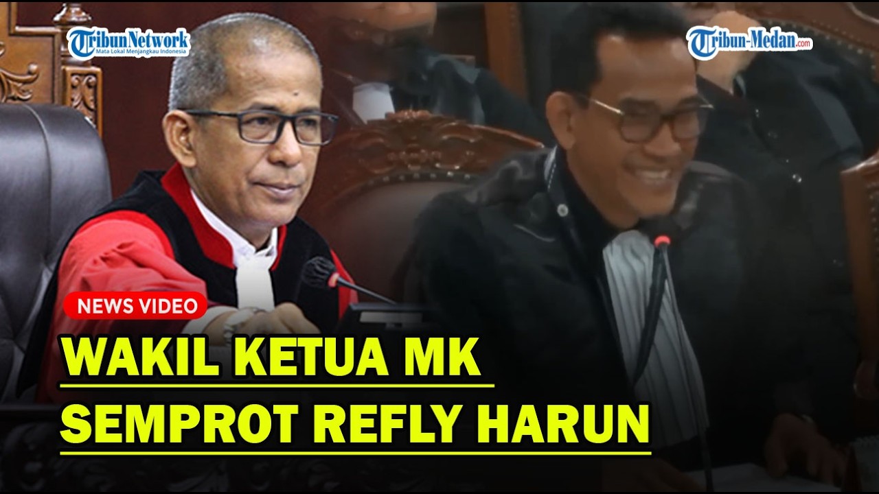 WAKIL KETUA MK Semprot Refly Harun di Sidang Roy Suryo Cs❓