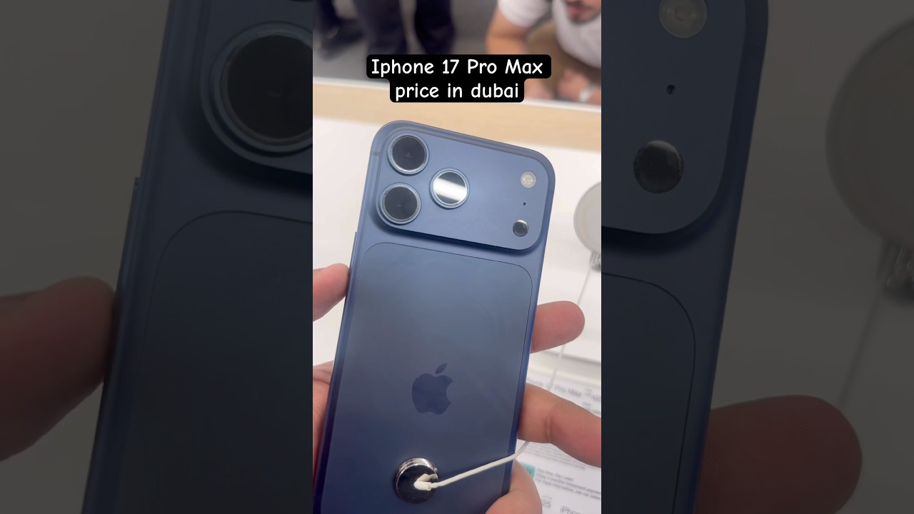 Iphone 17 Pro Max Price in dubai #shorts #iphone17promax #dubai