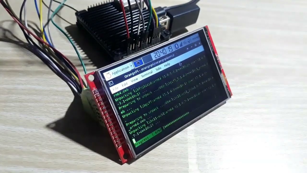 LCD ILI9488 With OrangePi Zero 2 1GB