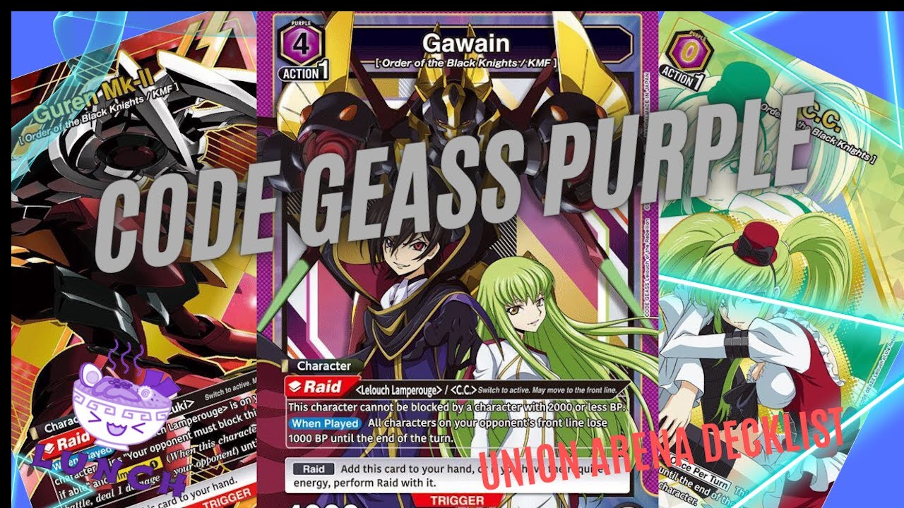 Code Geass Purple Deck Profile