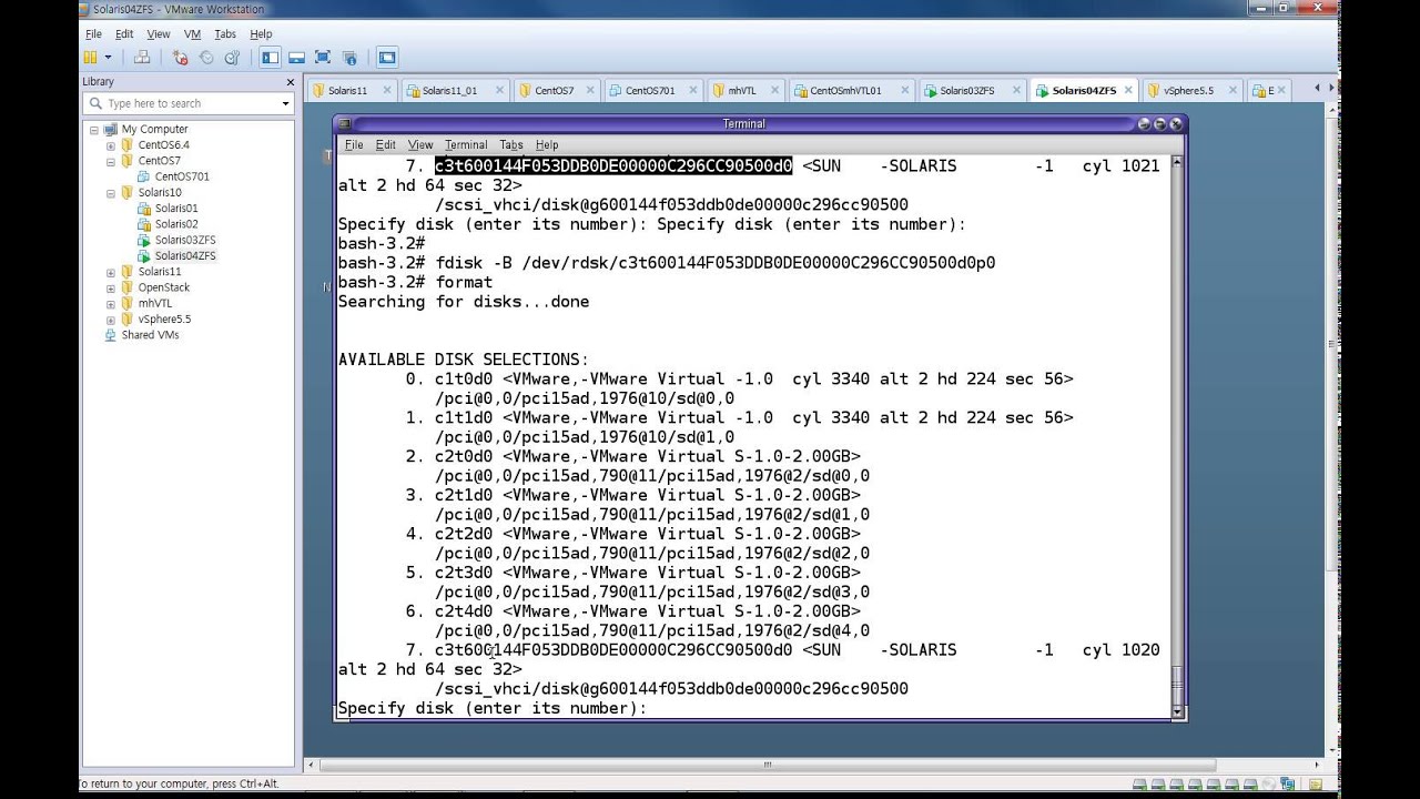 Creating a ZFS Volume as a iSCSI LUN on Solaris 10