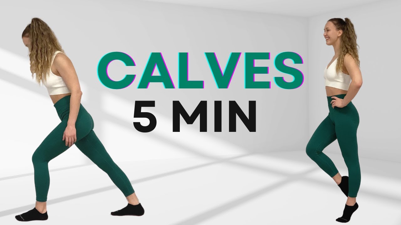 5 MIN CALVES WORKOUT // Build Your Strength! (Home Workout & No Equipment)