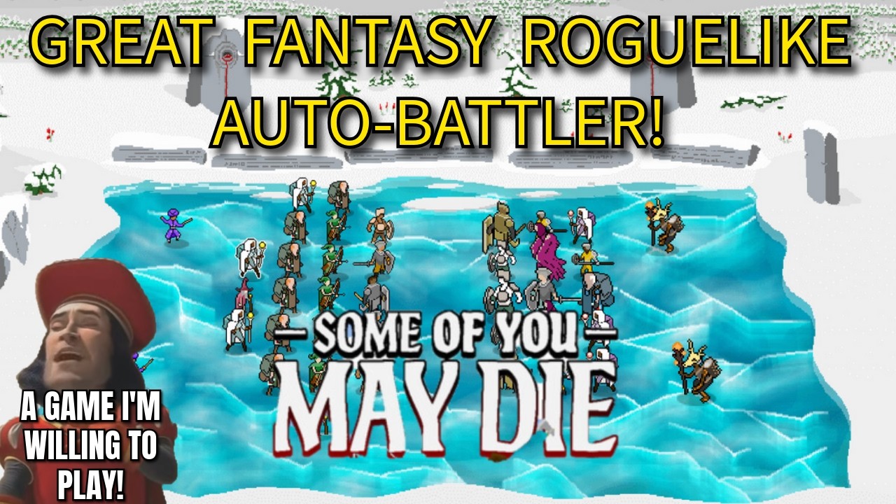 Roguelike Autobattler with HUGE customization! Some of you May D*e is excellent! Steam Nextfest demo
