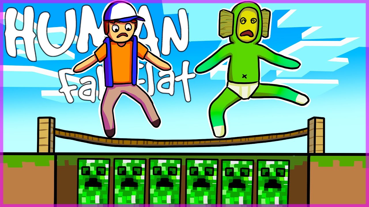 2 PAJACE I MINECRAFT - Human Fall Flat