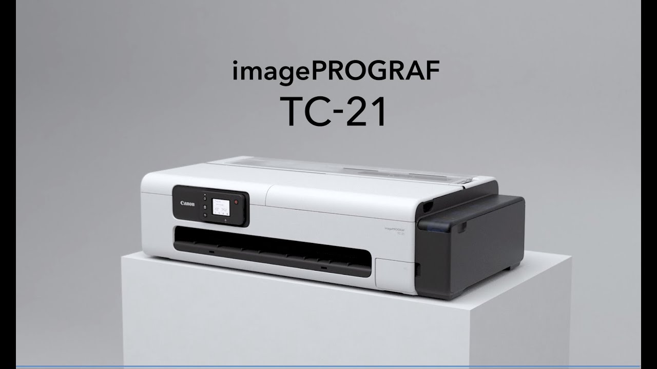 Canon new imagePROGRAF TC-21 - Affordable quality in a compact design