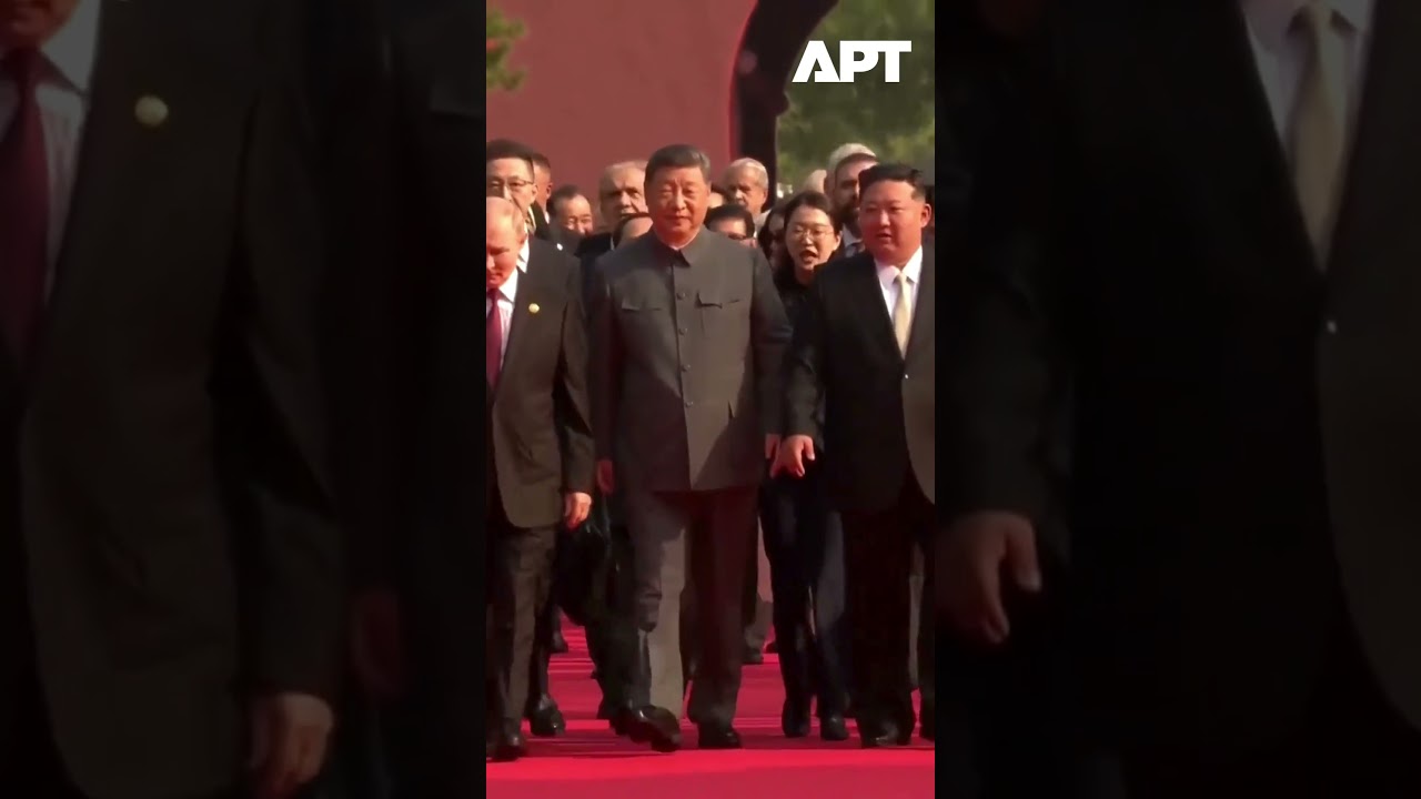 Xi, Putin, Kim Take Centre Stage Ahead of V-Day Parade | 80th WWII Anniversary in China | APT