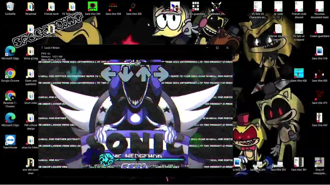 FNF Lord X Wrath Conscience Wrath Mix