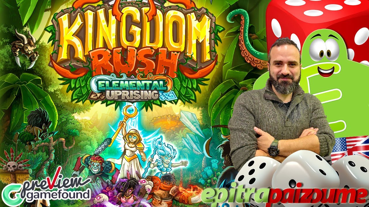 Kingdom Rush Elemental Uprising - A Preview Video (EN) by Epitrapaizoume